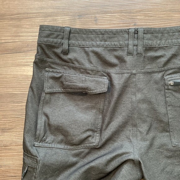 O'neill Men's Classic Walking Casual Chino Shorts Size 36 Gray Cargo Pocket - Picture 7 of 12